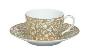 Gold images - Salamanque Gold Black Tea Cup and Saucer by Raynaud and Co.jpg